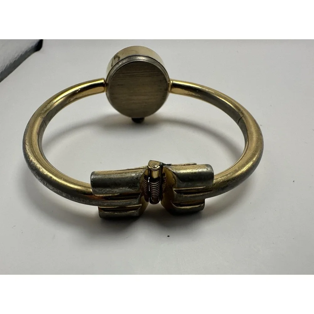Dominique Ladies Mechanical Wind‎ Vintage Cuff Watch 17 Jewels 22MM 6.25